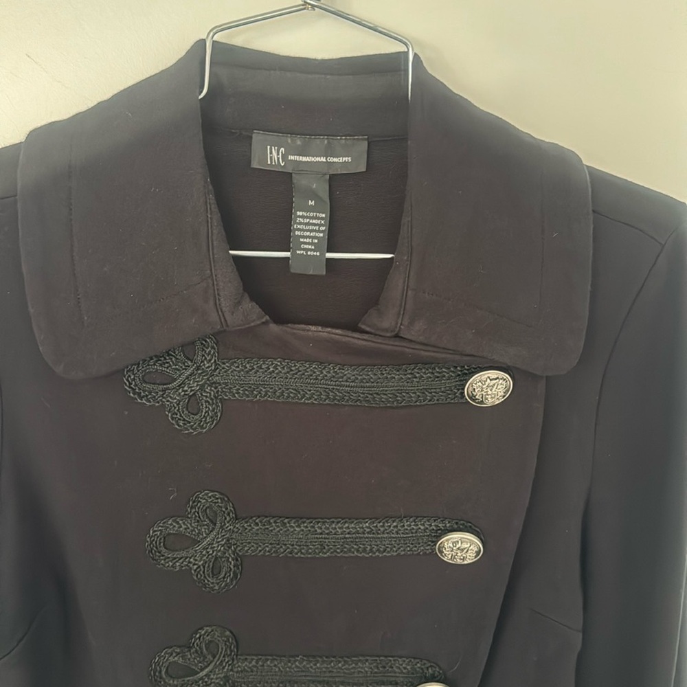 Inc. Jacket Size Medium Black - Picture 2 of 5